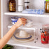 EDNA HOME Cabinet Shelf Organizer, Stacking Cabinet Rack